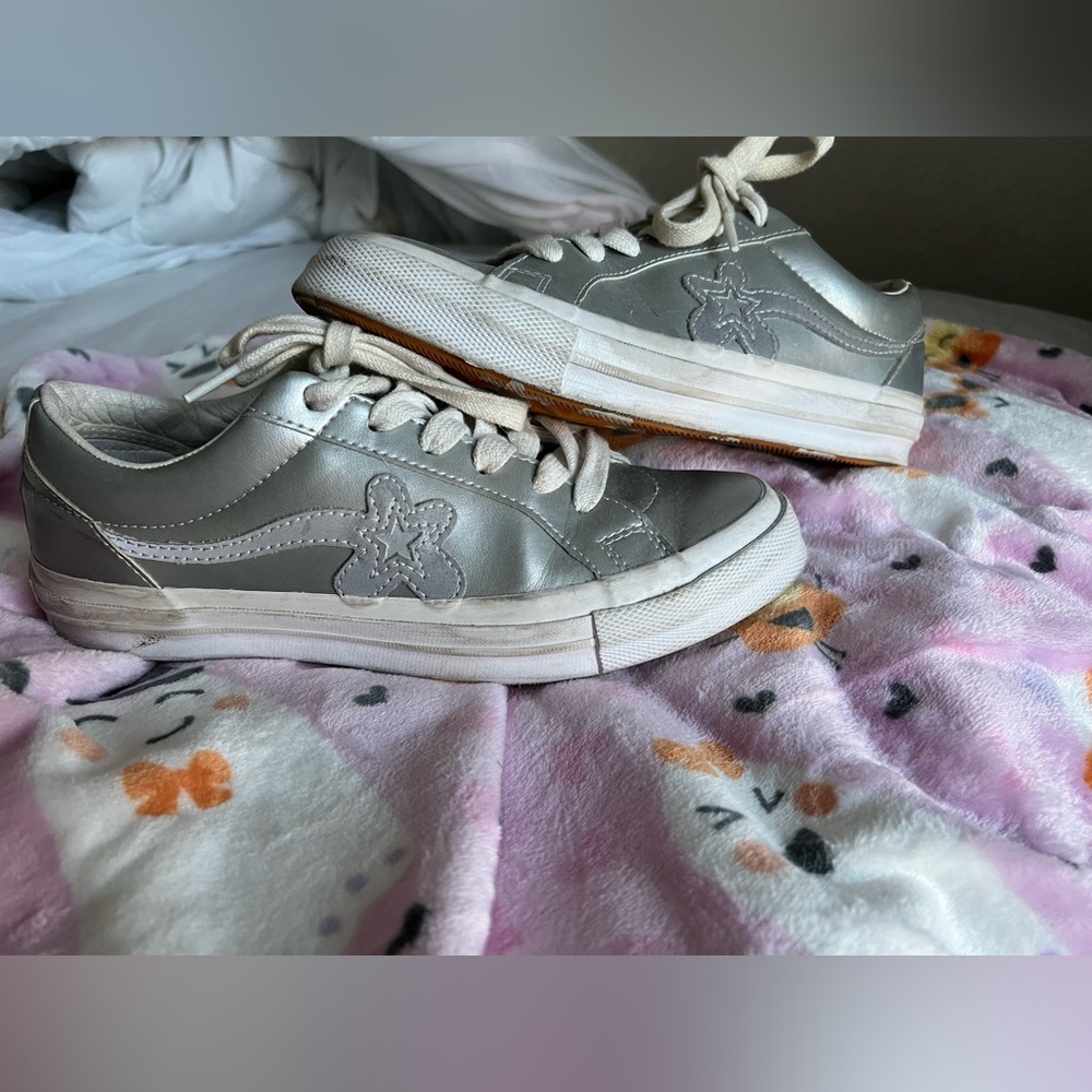 Golf Le Fleur One Star OX Metallic Sneakers